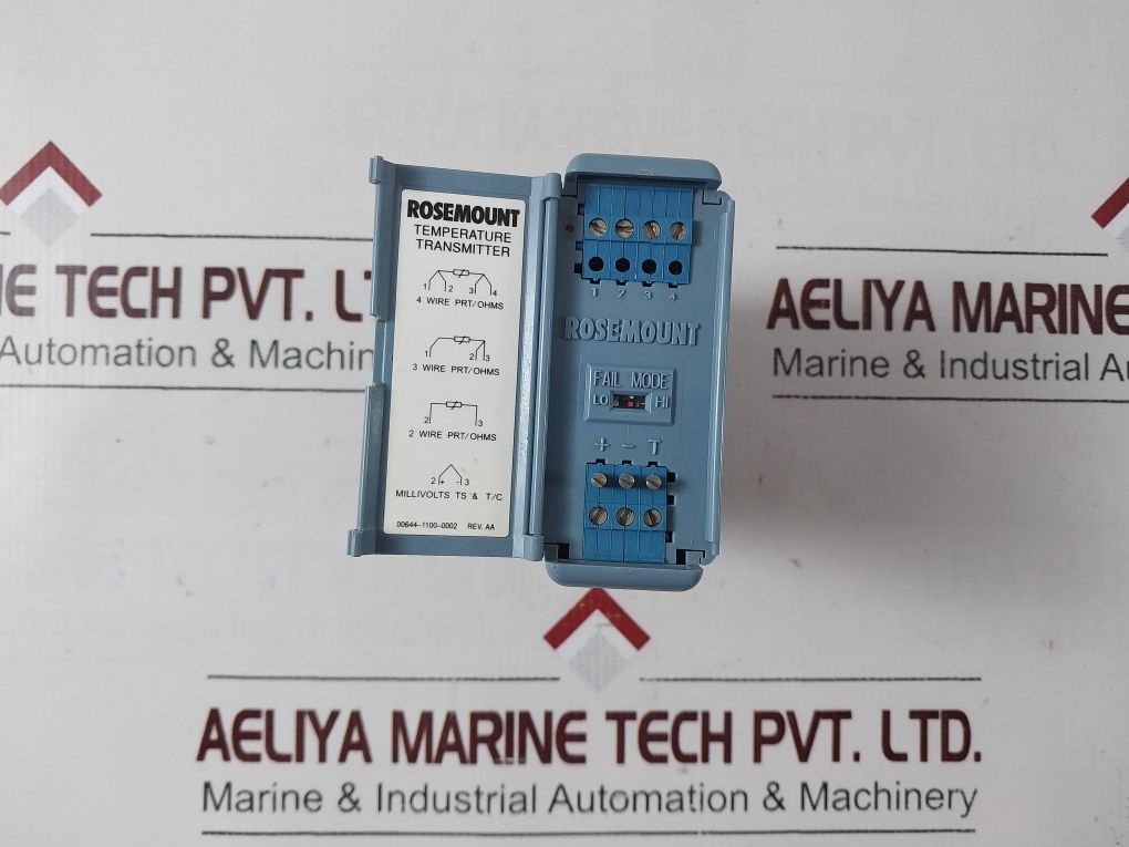 Rosemount 644Ranaq4 Temperature Transmitter 0 To 400 Deg C