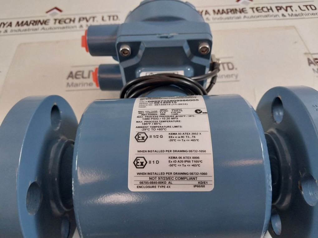 Rosemount 8700 Series Magnetic Flowtube 8705Nsa010C7W0Kdq4Q8Q70