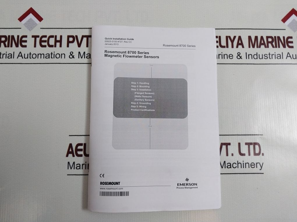 Rosemount 8700 Series Magnetic Flowtube 8705Nsa010C7W0Kdq4Q8Q70