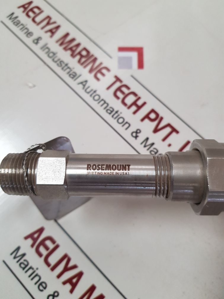 Rosemount Pt-100, 4 Wire, Single Sensor, 6 X 200 Mm + Thermowell