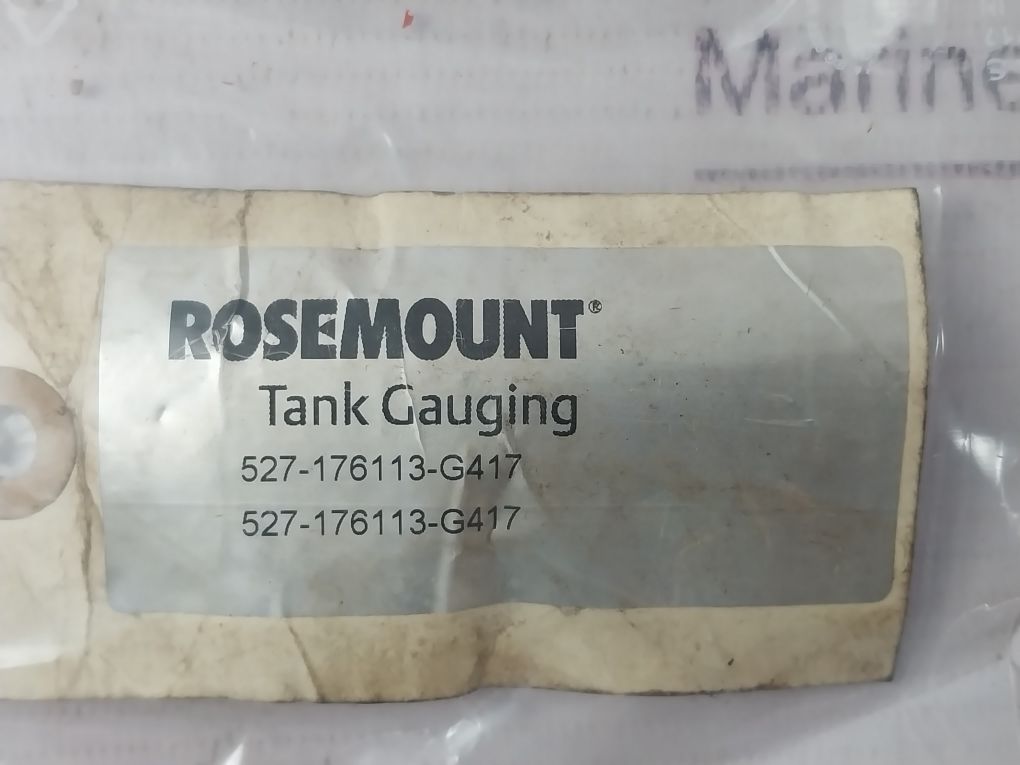 Rosemount Y 14W 23Tank Gauging 12.7 Mtr