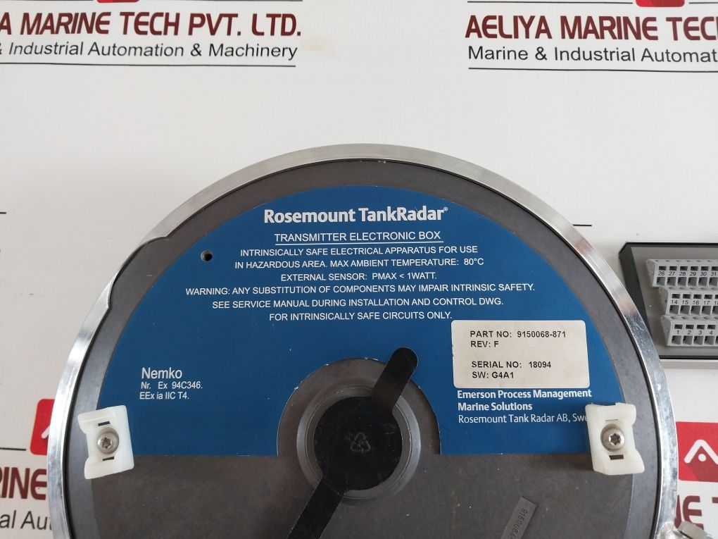Rosemount Tankradar 9150068-871 Transmitter Electronic Box