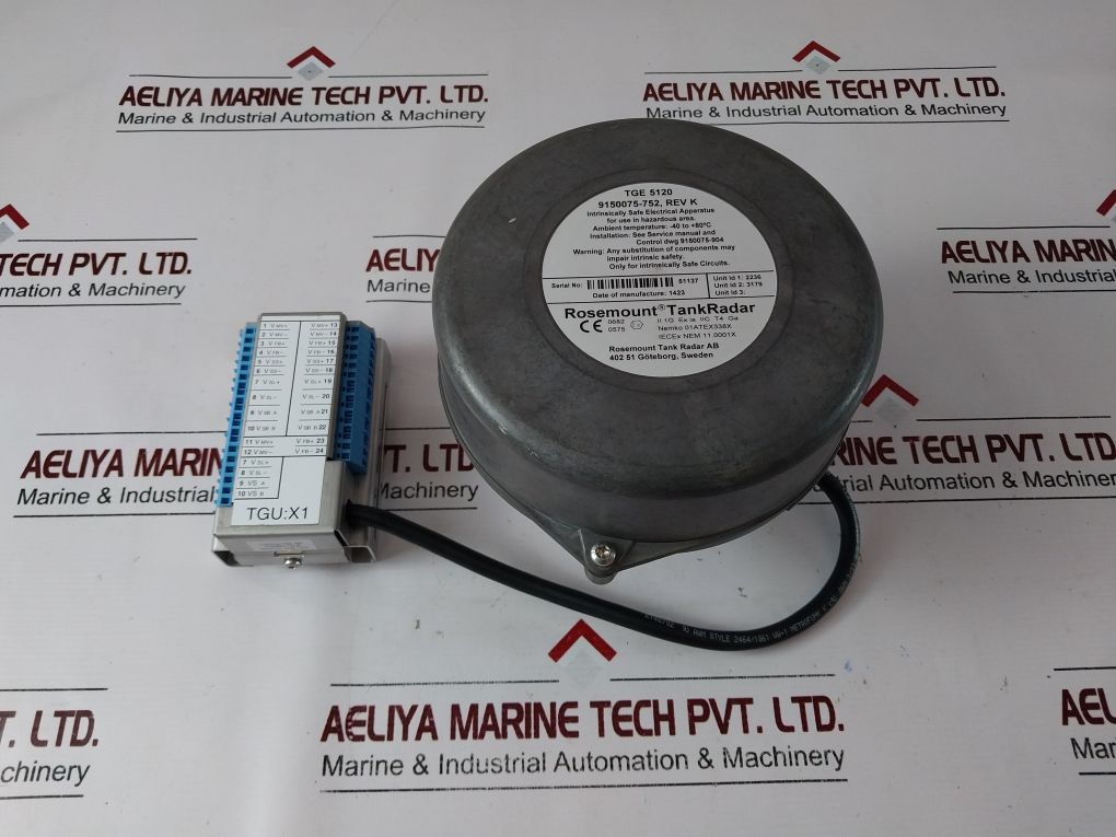 Rosemount Tge 5120 Tank Radar Free Shipping