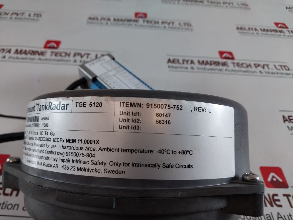 Rosemount Tge 5120 Tank Radar
