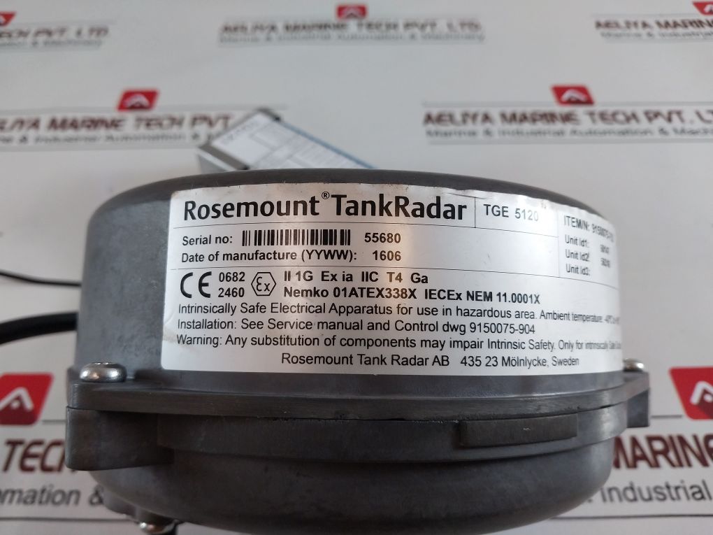 Rosemount Tge 5120 Tank Radar
