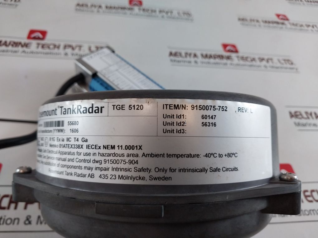 Rosemount Tge 5120 Tank Radar
