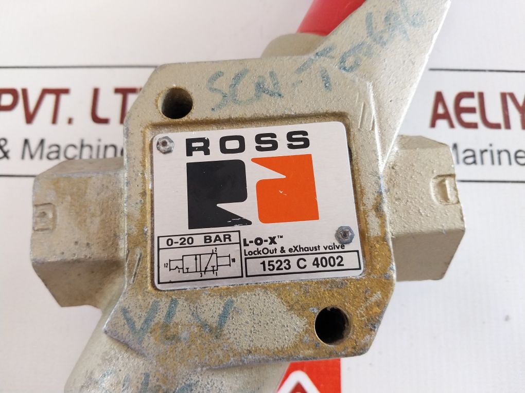 Ross 1523 C 4002 Lockout & Exhaust Valve