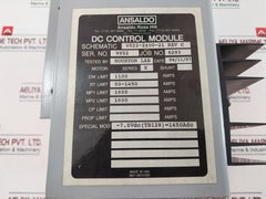 Ross Hill 0522-2400-21 Dc Control Module Rev.C
