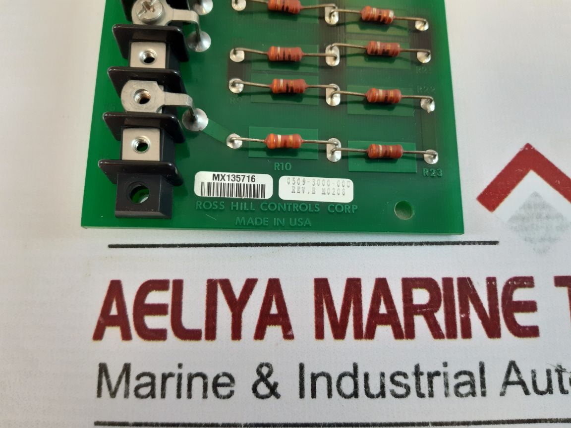 Ross Hill Controls 200D343 Voltage Feedback Schem & Assy 0509-3000-000