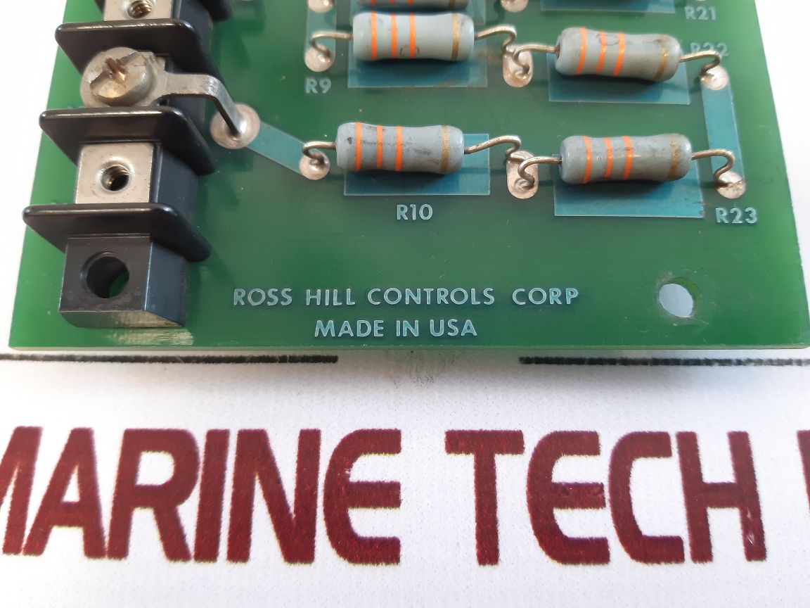 Ross Hill Controls 200D343 Voltage Feedback Schem & Assy 0509-3000-19