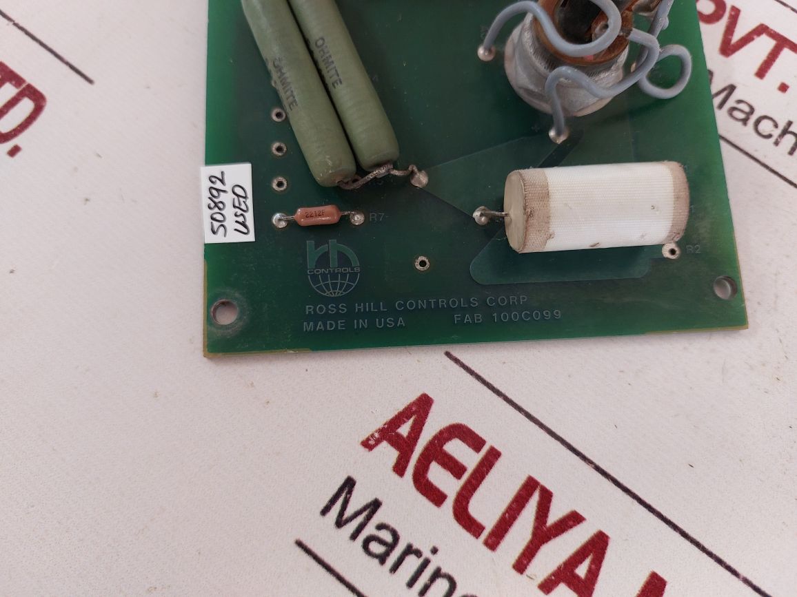 Ross Hill Controls Fab 100C099 Circuit Board