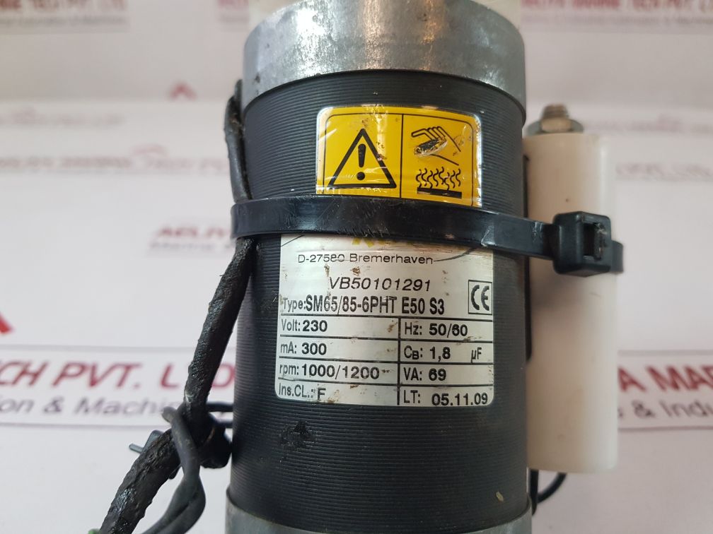 Rotek Sm65/85-6Pht E50 S3 Servo Motor