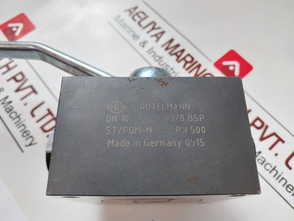 Rotelmann Dn10 St/Pom-n Ball Valve