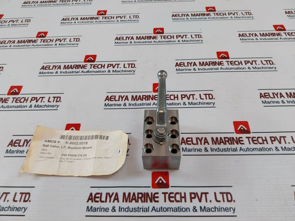 Rotelmann Dn 6 A4-80 Lp Manifold Mount Ball Valve 415179