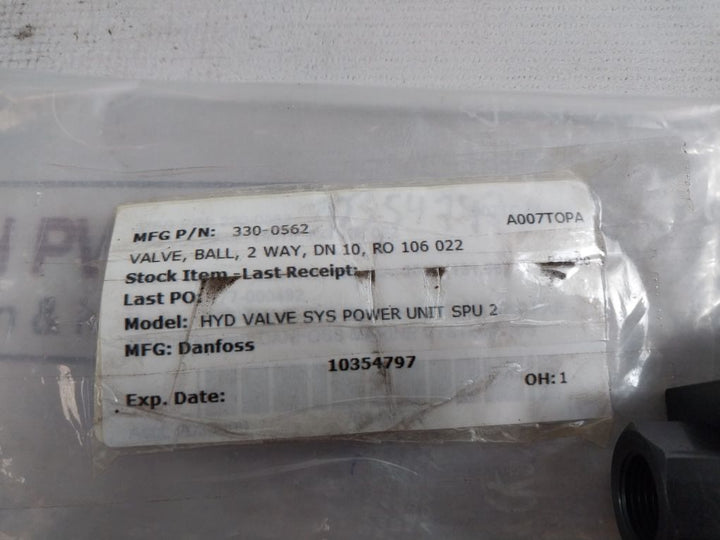 Rotelmann St/Pom/N 2 Way Hand Ball Valve