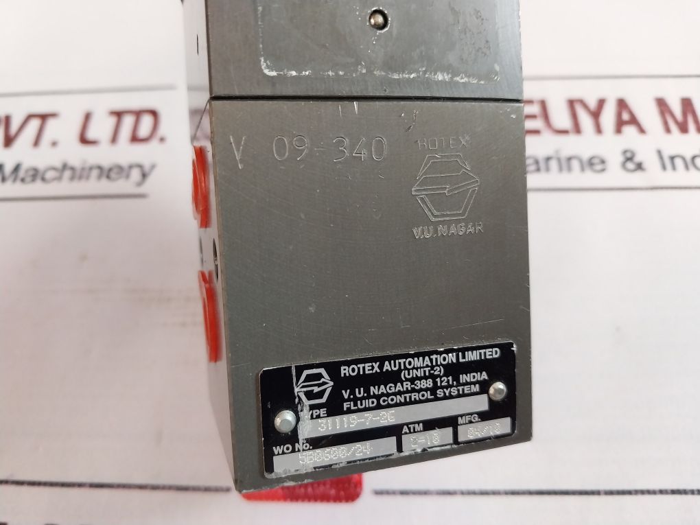 Rotex Automation 31119-7-2G Fluid Control System