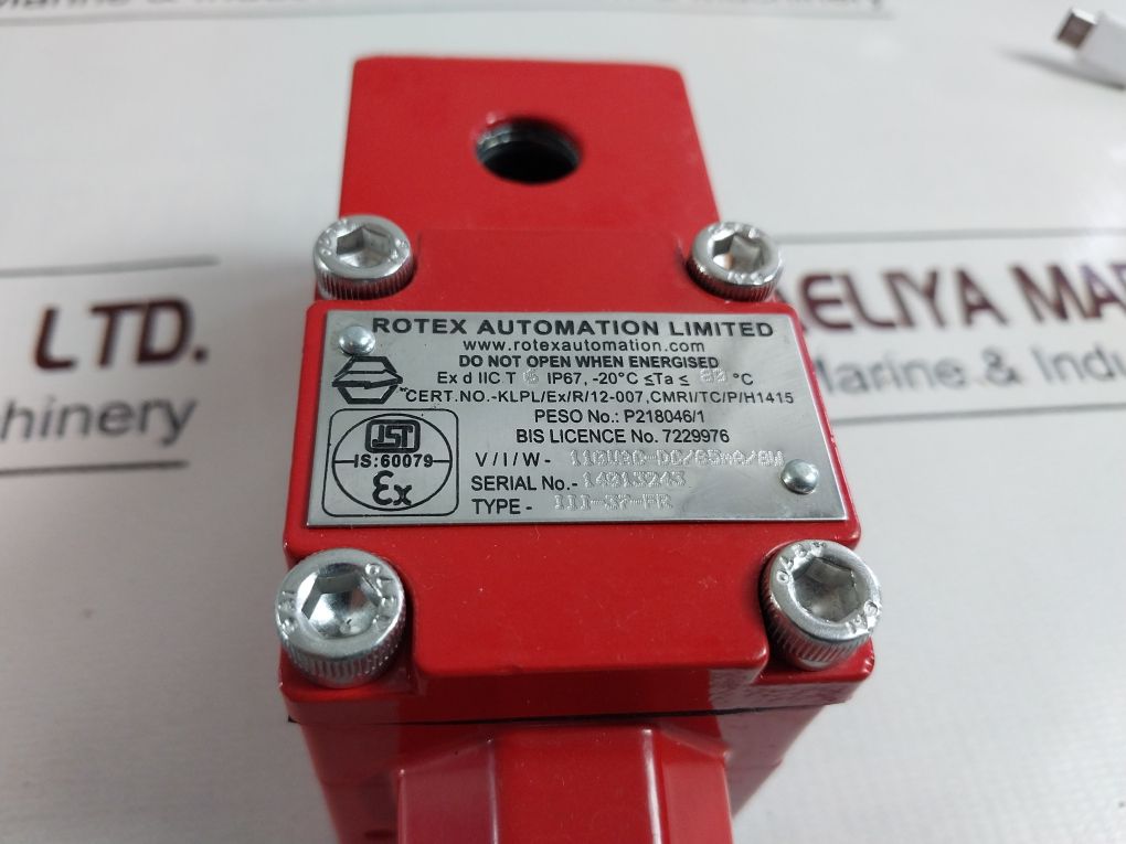 Rotex Iii-37-fr Spare Coil P218046/1