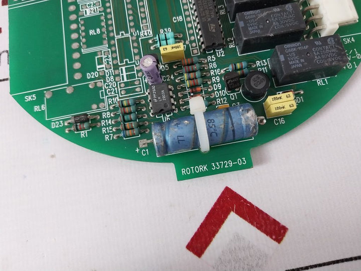 Rotork 33729-03 Control Board 04J3301302()0280