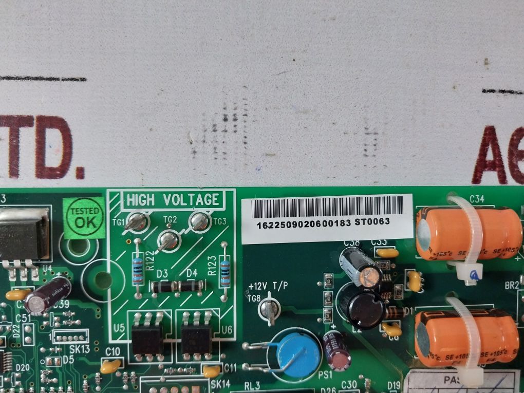 Rotork 50901-04 Pcb Card 51050-04