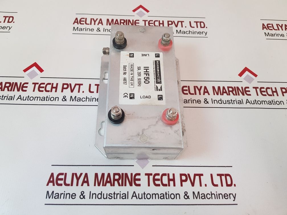 Roxburgh Emc Ihf50 Flange Mount Rfi Filter