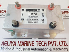 Roxburgh Emc Ihf50 Flange Mount Rfi Filter