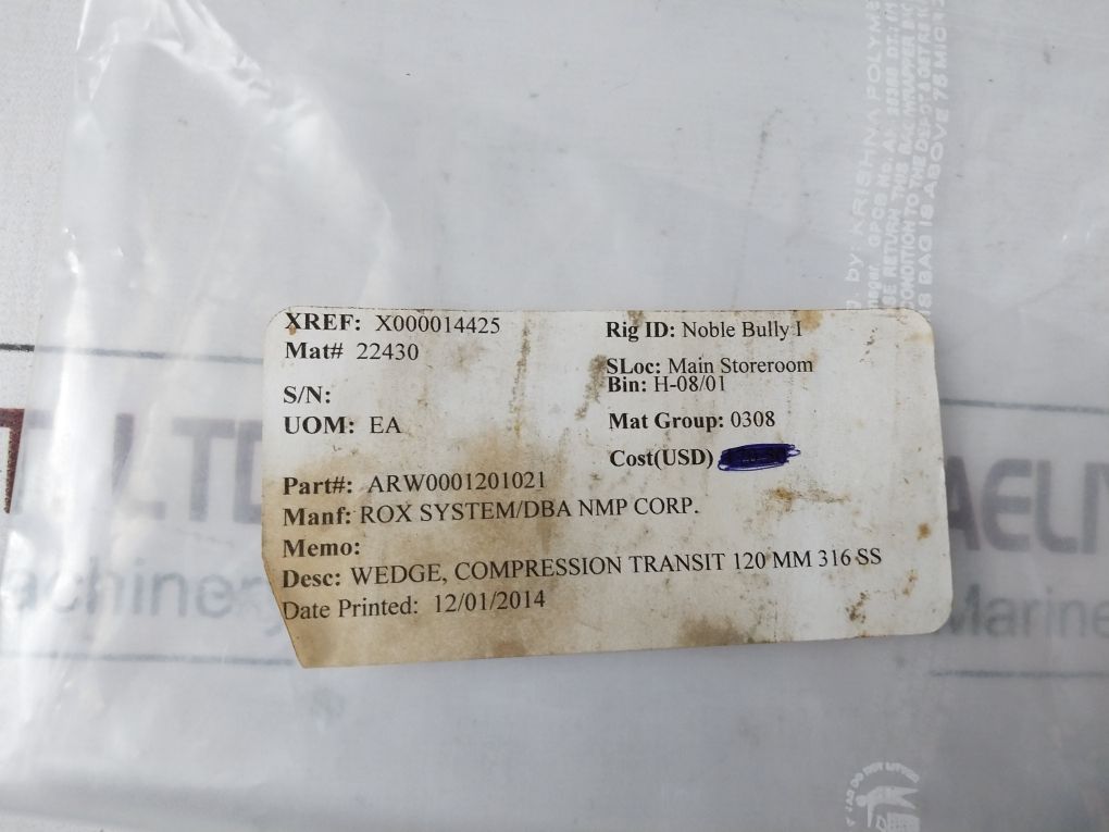 Roxtec Arw0001201021 Wedge Compression Transit Kit