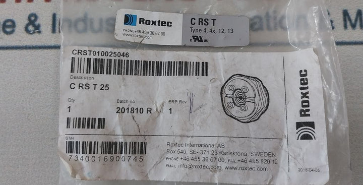 Roxtec C Rs T 25 Cable Transit Seal