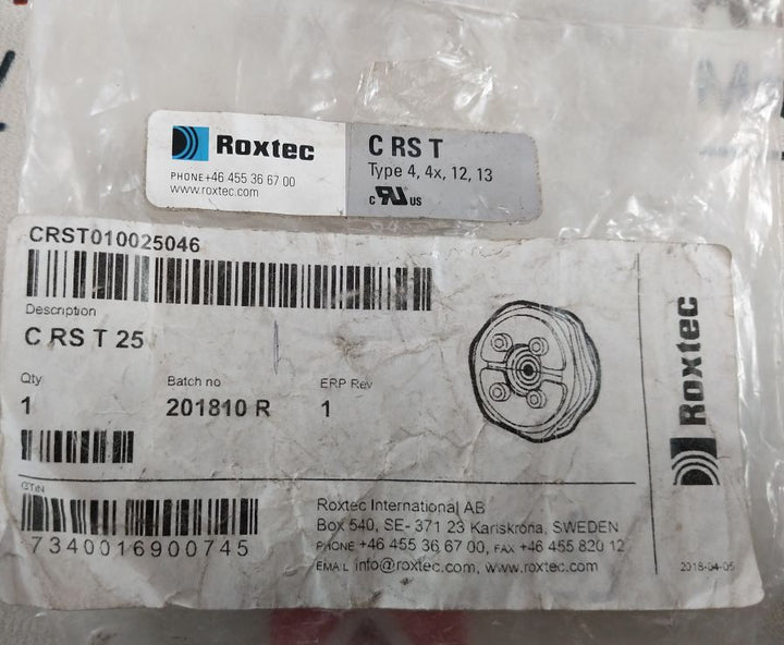 Roxtec C Rs T Compact Entry Seal For Single Cables