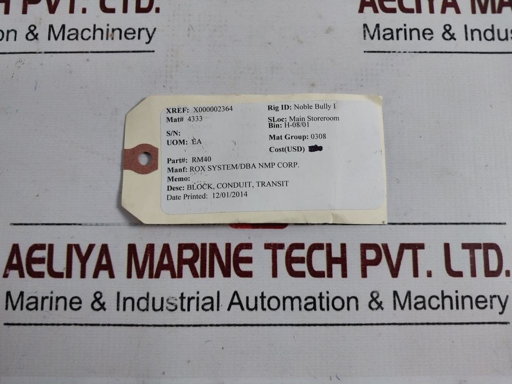 Lot Of 3X Roxtec Rm40 Compensation Module Block/ Cable Sealing Module Set
