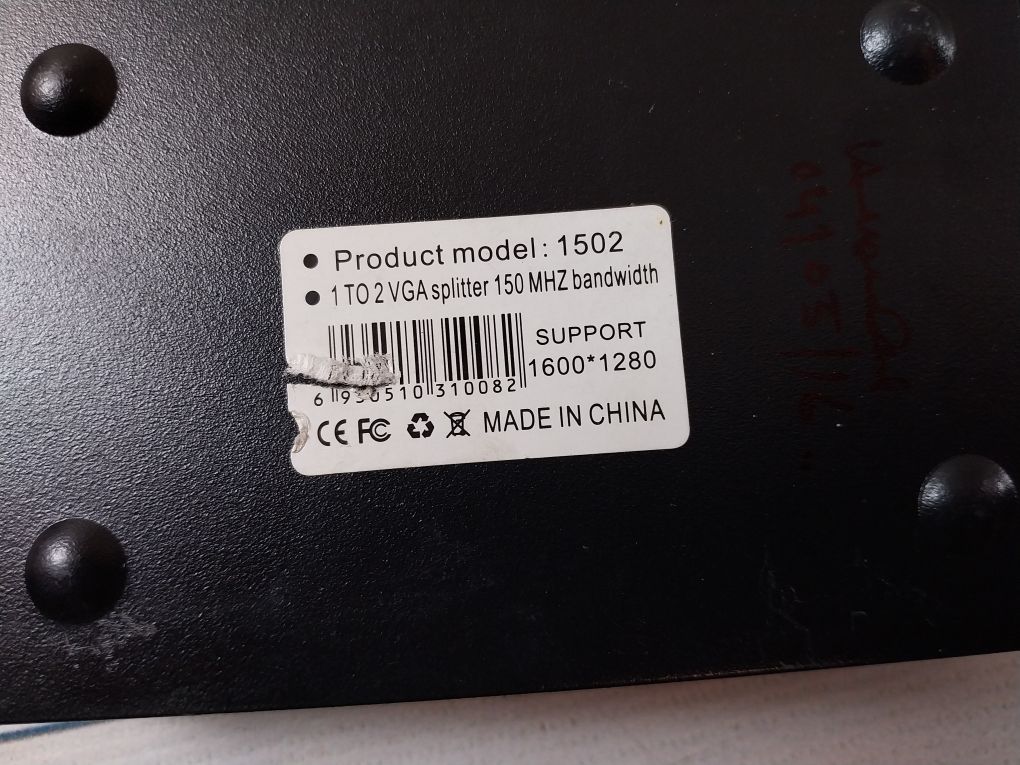 Rpdak 1502 Vga Splitter