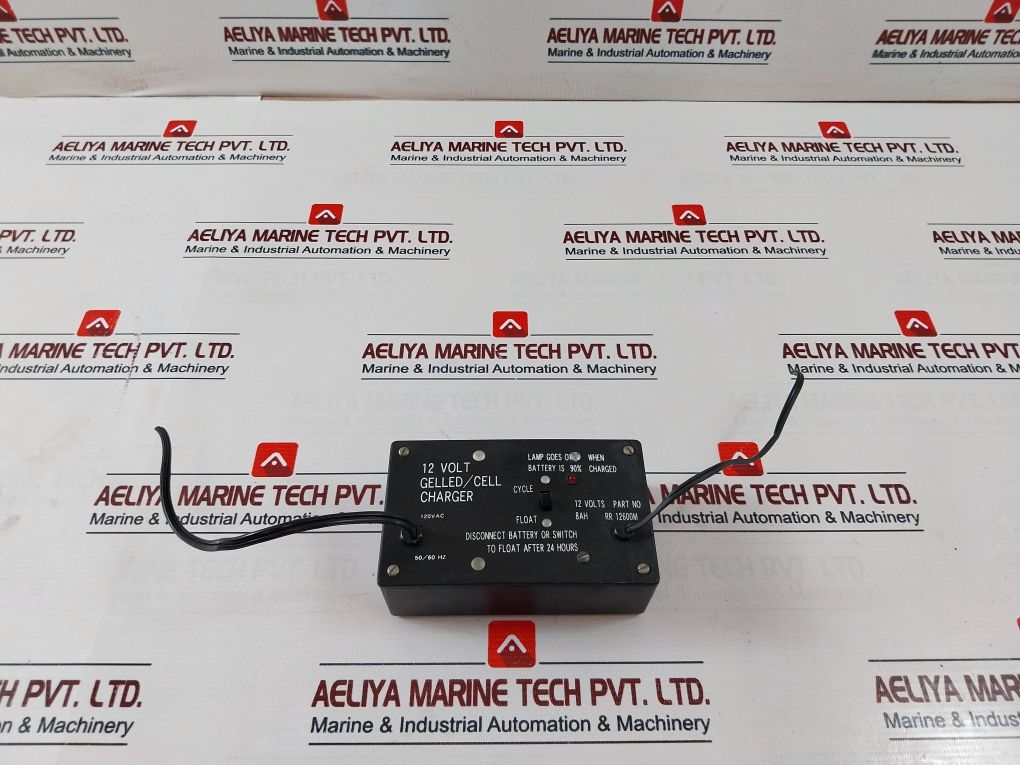 Rr 12600M 12 Volt GelledCell Charger 120Vac 5060Hz
