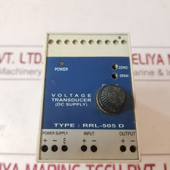 Rrl-505 D Voltage Transducer 20-70 V Dc