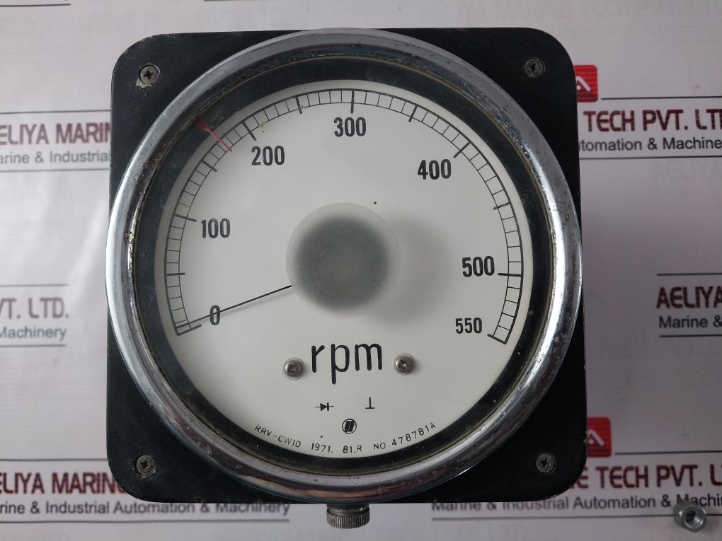 Rrv-cw1D 0-550 Rpm Meter Ac 100V