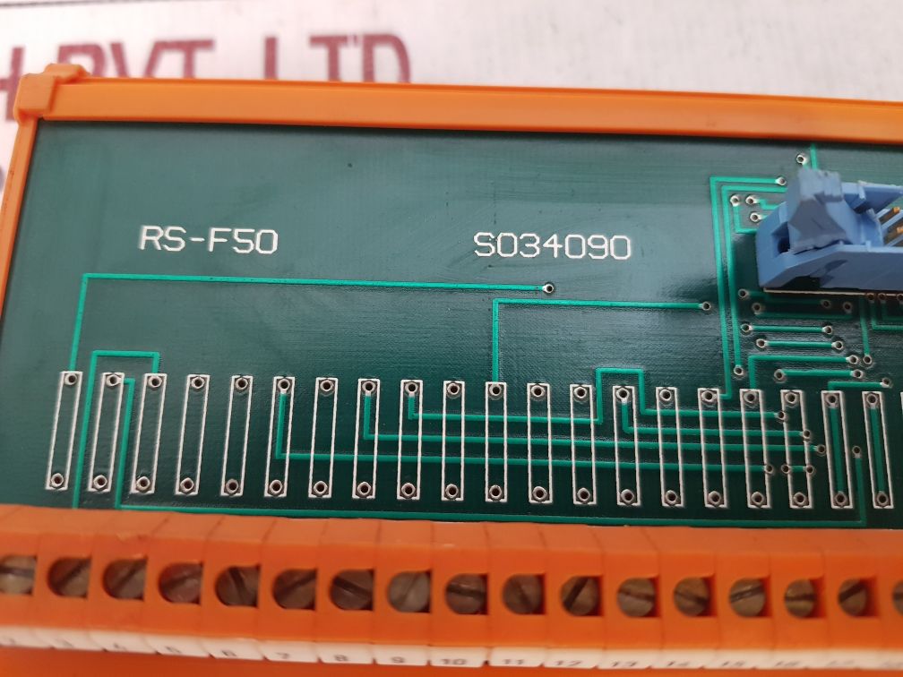 Weidmuller Rs-f50 Terminal Board
