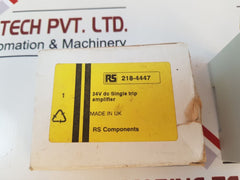 Rs 218-4447 Trip Amplifier Single Level Relay