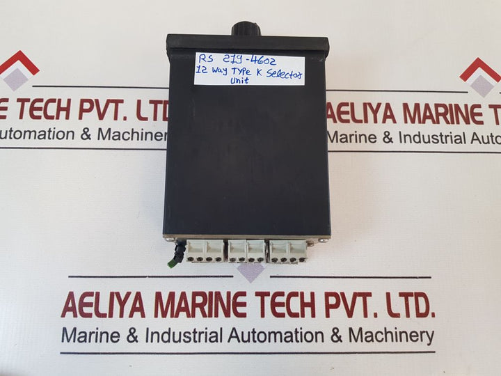 Rs 219-4602 12 Way Type K Selector Unit