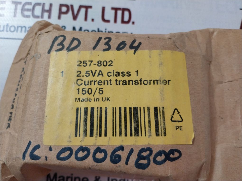 Rs 257-802 Current Transformer 2.5 Va