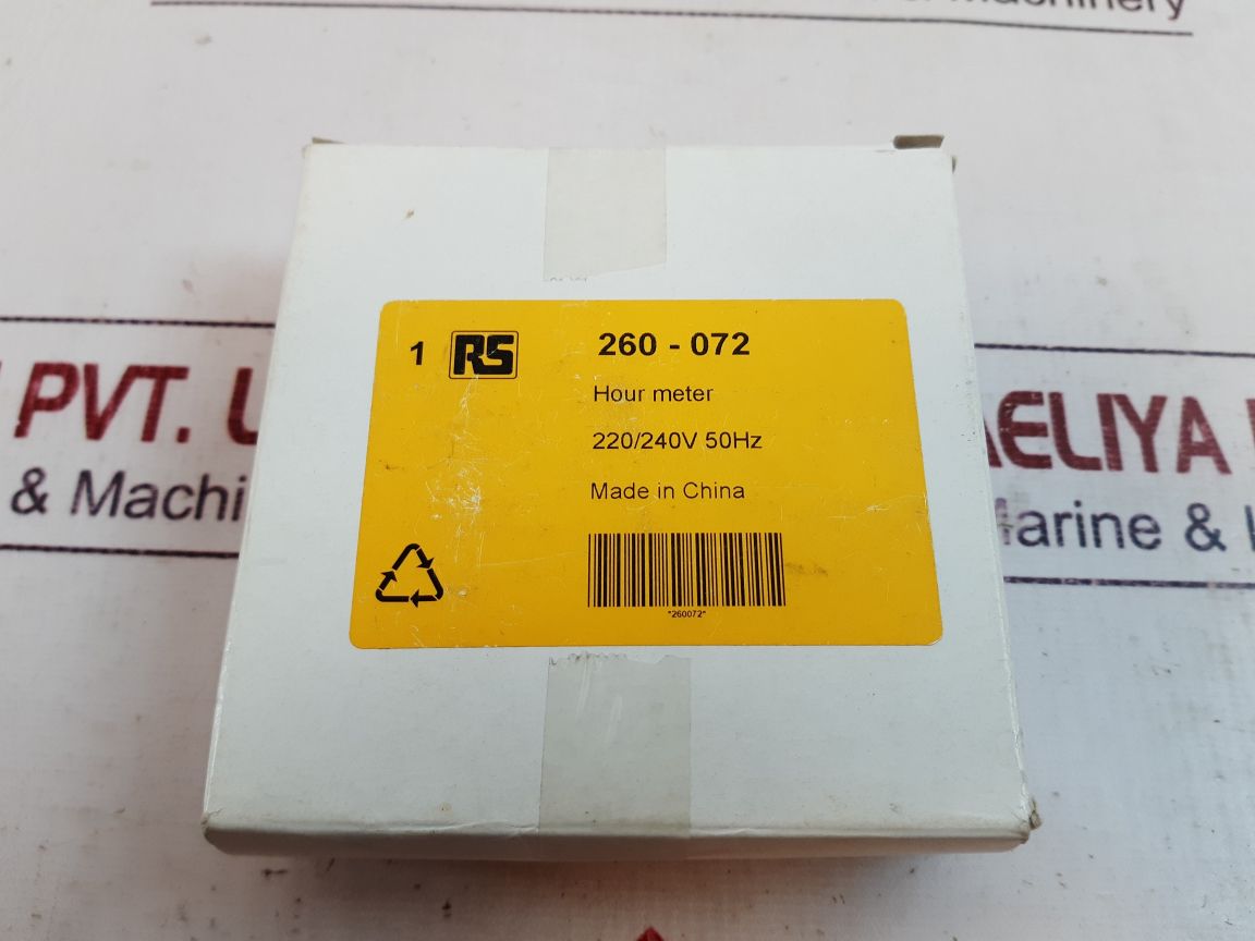 Rs 260-072 Hour Meter