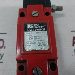 Rs 337-475 H/D Safety Limit Switch