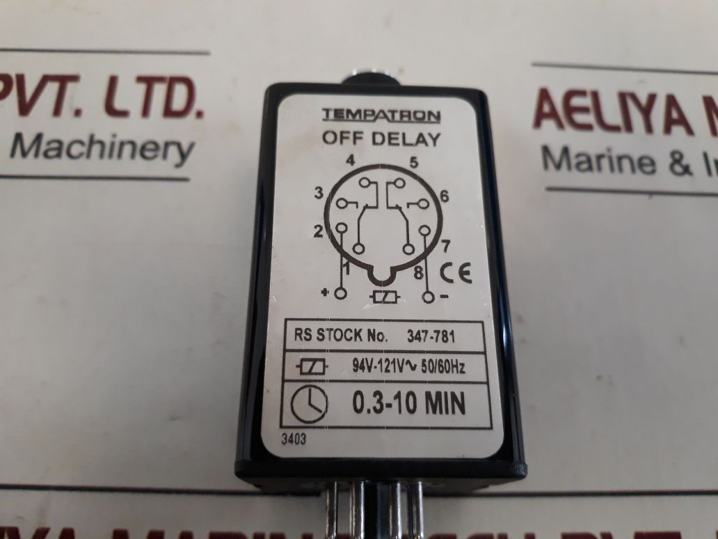 Rs 347-781 Time Delay Relay