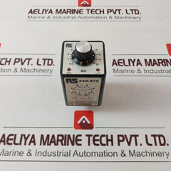 Rs 349-872 Time Delay Relay 0.5-20 Sec