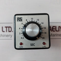 Rs 349-872 Time Delay Relay 0.5-20 Sec