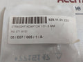 Lot Of 20X Rs 371-9101 Straight Adaptor 1/8”-8 Mm