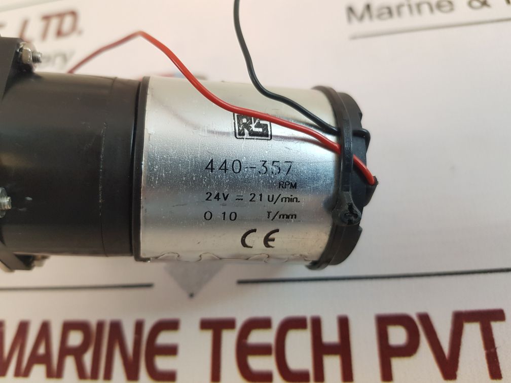 Rs 440-357 Brush Dc Gear Motor 24V Free Shipping