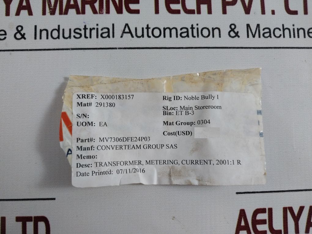 Rs 45 Cepoy 2000/1A 10Va Cl 3 Current Metering Transformer