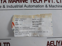Rs 45 Cepoy 2000/1A 10Va Cl 3 Current Metering Transformer