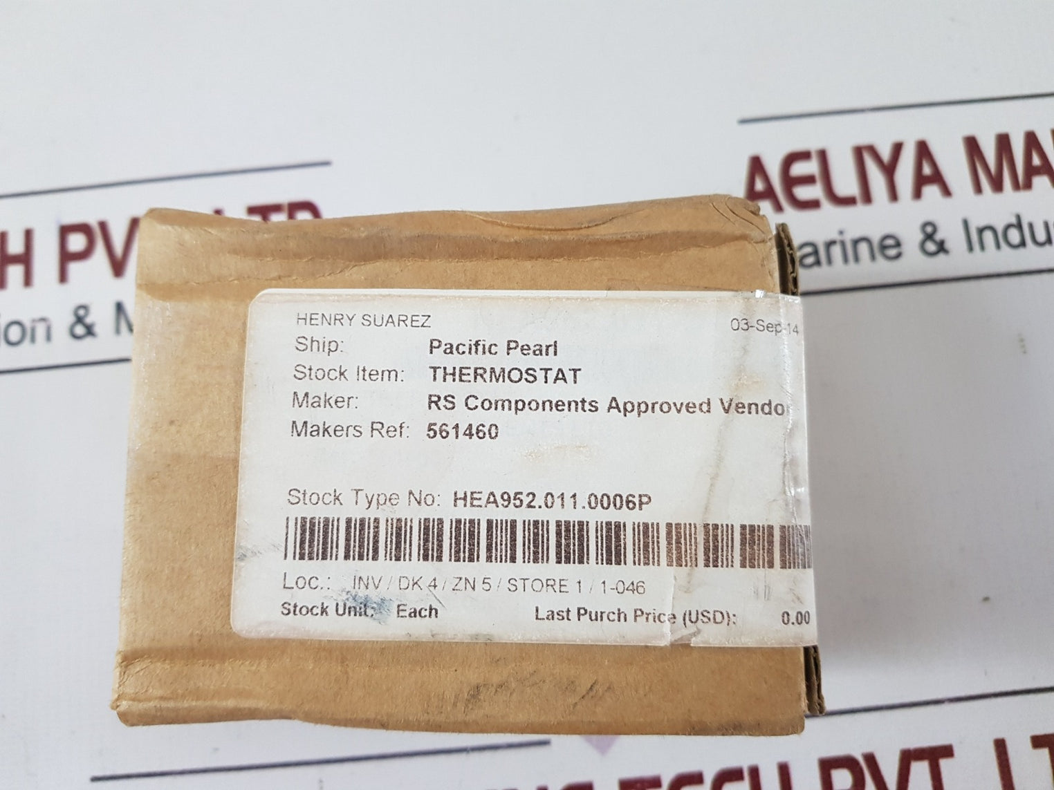 Rs 561-460 Thermostat Tr2