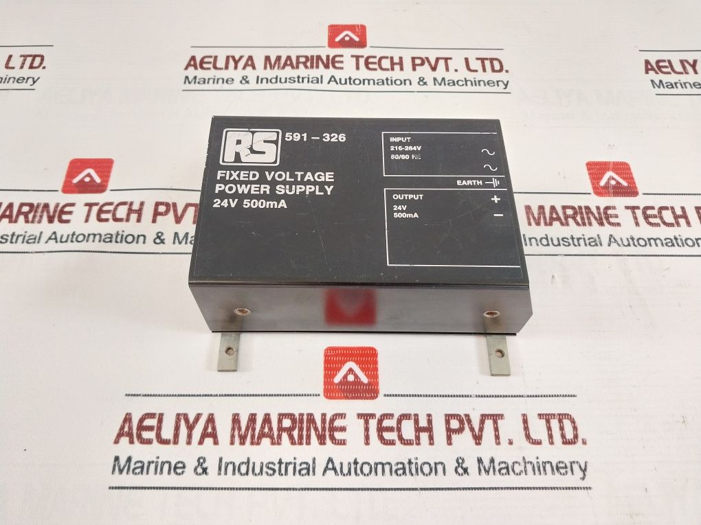 Rs 591-326 Fixed Voltage Power Supply 24V 500Ma
