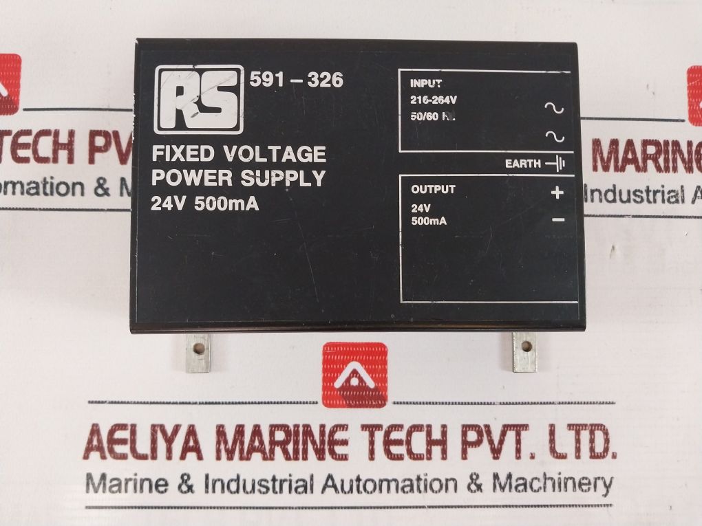 Rs 591-326 Fixed Voltage Power Supply 24V 500Ma