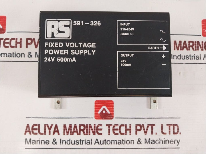 Rs 591-326 Fixed Voltage Power Supply 24V 500Ma